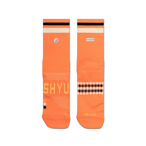 Shyu Racing Sock - Mango | Cream | Black-Socks-SHYU-Malaysia-Singapore-Australia-Hong Kong-Philippines-Indonesia-Bigbigplace.com