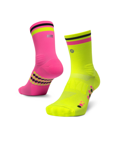 Shyu Racing Sock - Rhubarb | Custard | Black-Socks-SHYU-Malaysia-Singapore-Australia-Hong Kong-Philippines-Indonesia-Bigbigplace.com