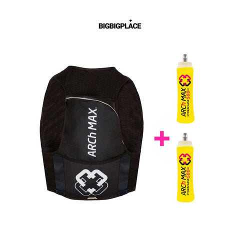 ARCh MAX Hydration Vest 8L Unisex Black + 2 Hydraflask 500ml-HV-8 Unisex-ARCh MAX-Malaysia-Singapore-Australia-Hong Kong-Philippines-Indonesia-Bigbigplace.com