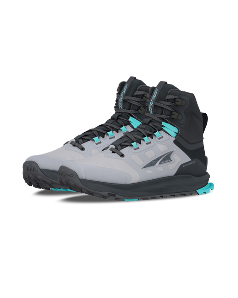 Altra Women's Lone Peak 9 Waterproof Mid - Black/Gray-Women's Run Trail Shoe-Altra-Malaysia-Singapore-Australia-Hong Kong-Philippines-Indonesia-Bigbigplace.com
