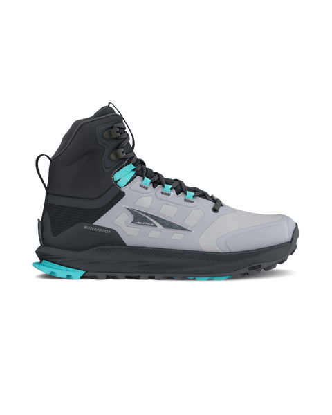 Altra Women's Lone Peak 9 Waterproof Mid - Black/Gray-Women's Run Trail Shoe-Altra-Malaysia-Singapore-Australia-Hong Kong-Philippines-Indonesia-Bigbigplace.com