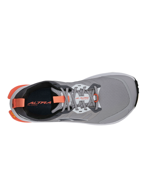 ALTRA Women's Lone Peak 9+ Wide - Gray/Orange-Women's Run Trail Shoe-Altra-Malaysia-Singapore-Australia-Hong Kong-Philippines-Indonesia-Bigbigplace.com