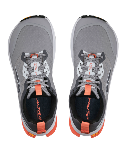 ALTRA Women's Lone Peak 9+ Wide - Gray/Orange-Women's Run Trail Shoe-Altra-Malaysia-Singapore-Australia-Hong Kong-Philippines-Indonesia-Bigbigplace.com