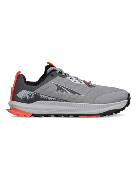 ALTRA Women's Lone Peak 9+ Wide - Gray/Orange-Women's Run Trail Shoe-Altra-Malaysia-Singapore-Australia-Hong Kong-Philippines-Indonesia-Bigbigplace.com