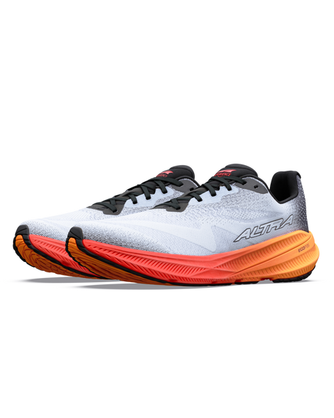 ALTRA Men's Experience Flow 3 - White/Black/Orange Pop-Men's Run Road Shoe-Altra-Malaysia-Singapore-Australia-Hong Kong-Philippines-Indonesia-Bigbigplace.com