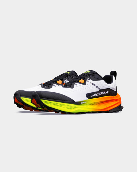 Altra Men's Olympus 7 - White/White/Black-Men's Run Trail Shoe-Altra-Malaysia-Singapore-Australia-Hong Kong-Philippines-Indonesia-Bigbigplace.com