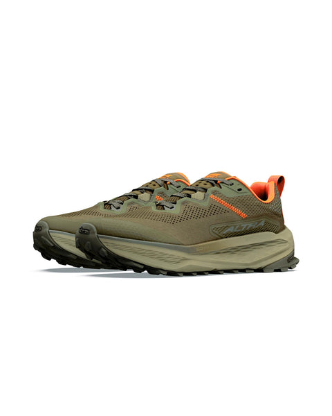 Altra Men's Olympus 7 - Dark Olive/Black-Men's Run Trail Shoe-Altra-Malaysia-Singapore-Australia-Hong Kong-Philippines-Indonesia-Bigbigplace.com