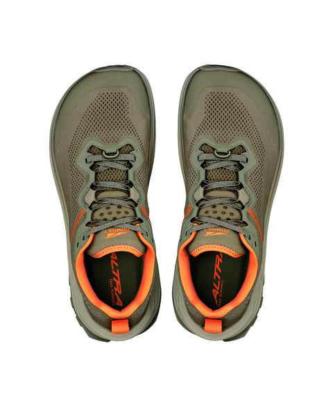 Altra Men's Olympus 7 - Dark Olive/Black-Men's Run Trail Shoe-Altra-Malaysia-Singapore-Australia-Hong Kong-Philippines-Indonesia-Bigbigplace.com