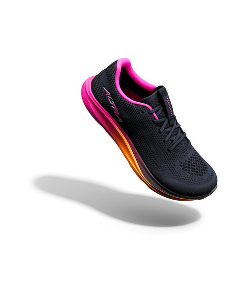 Altra Women's Escalante 5 - Black/Pink Glow/ Orange-Women's Run Road Shoe-Altra-Malaysia-Singapore-Australia-Hong Kong-Philippines-Indonesia-Bigbigplace.com
