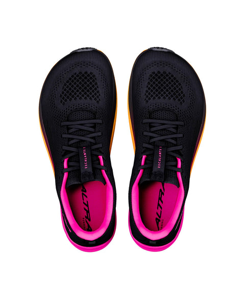 Altra Women's Escalante 5 - Black/Pink Glow/ Orange-Women's Run Road Shoe-Altra-Malaysia-Singapore-Australia-Hong Kong-Philippines-Indonesia-Bigbigplace.com