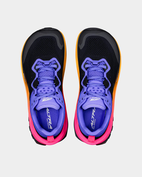 Altra Women's Olympus 7 - Black/White/Purple-Women's Run Trail Shoe-Altra-Malaysia-Singapore-Australia-Hong Kong-Philippines-Indonesia-Bigbigplace.com