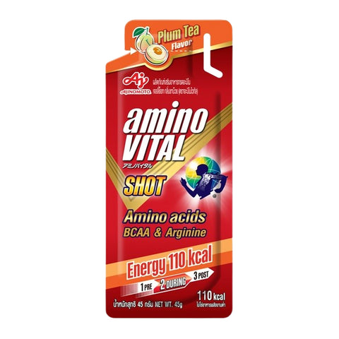 Amino Vital Red Shot 45g (Plum Tea)-Nutrition Gel-Ajinomoto-Malaysia-Singapore-Australia-Hong Kong-Philippines-Indonesia-Bigbigplace.com