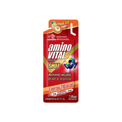 Amino Vital Red Shot 45g (Plum Tea)-Energy Gels-Ajinomoto-Malaysia-Singapore-Australia-Hong Kong-Philippines-Indonesia-Bigbigplace.com