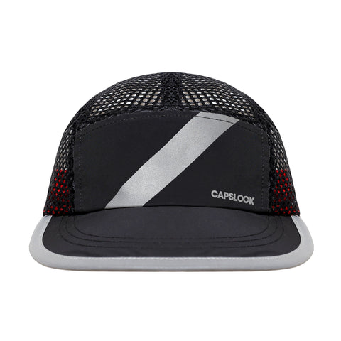 Capslock Mesh Cap Black Reactive Reflective-Headwear-Capslock-Malaysia-Singapore-Australia-Hong Kong-Philippines-Indonesia-Bigbigplace.com
