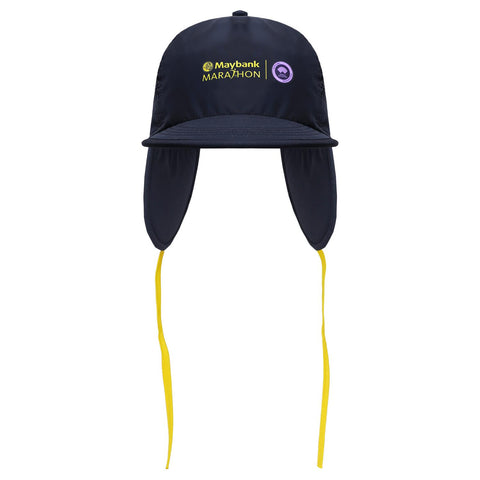 Capslock Maybank 25 Trucker Flap All Black-Capslock-Malaysia-Singapore-Australia-Hong Kong-Philippines-Indonesia-Bigbigplace.com