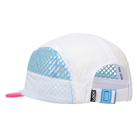 Capslock Mesh Cap 5 Panel Motion Turf 5 White Pink-Meshcap-Capslock-Malaysia-Singapore-Australia-Hong Kong-Philippines-Indonesia-Bigbigplace.com