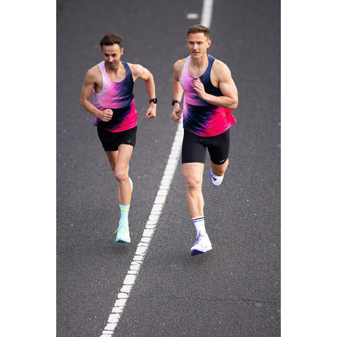 Shyu Racing Sock - White | Lavender | Magenta-Socks-SHYU-Malaysia-Singapore-Australia-Hong Kong-Philippines-Indonesia-Bigbigplace.com