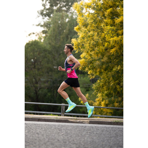 Shyu Racing Sock - Electric | Volt | White-Socks-SHYU-Malaysia-Singapore-Australia-Hong Kong-Philippines-Indonesia-Bigbigplace.com