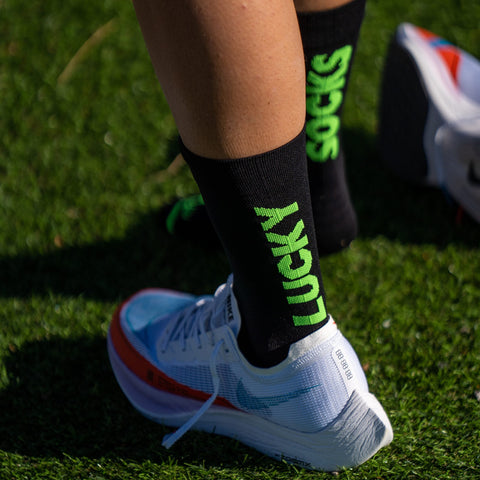 Sporcks Running Socks - Lucky Black-Calcetines de running-Sporcks-Malaysia-Singapore-Australia-Hong Kong-Philippines-Indonesia-Bigbigplace.com