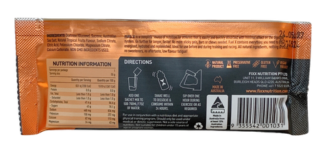 FIXX Fuel X Endurance Fuel (Single Servings)-Electrolytes-Fixx Nutrition-Malaysia-Singapore-Australia-Hong Kong-Philippines-Indonesia-Bigbigplace.com