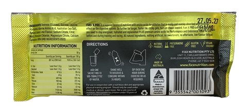 FIXX Fuel X PRO Endurance Fuel (Single Servings)-Electrolytes-Fixx Nutrition-Malaysia-Singapore-Australia-Hong Kong-Philippines-Indonesia-Bigbigplace.com