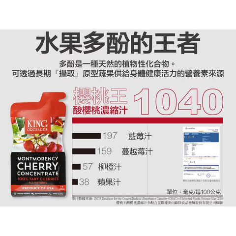 King Orchards Montmorency Cherry Concentrate-Sports & Energy Drinks-King Orchards-Malaysia-Singapore-Australia-Hong Kong-Philippines-Indonesia-Bigbigplace.com