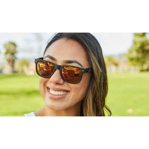 Knockaround Fort Knocks Sunglasses - Matte Black / Rose Gold-Fort Knocks-Knockaround-Malaysia-Singapore-Australia-Hong Kong-Philippines-Indonesia-Bigbigplace.com