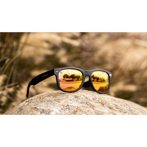 Knockaround Fort Knocks Sunglasses - Matte Black / Rose Gold-Fort Knocks-Knockaround-Malaysia-Singapore-Australia-Hong Kong-Philippines-Indonesia-Bigbigplace.com