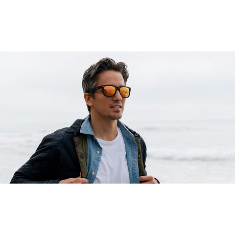 Knockaround Fort Knocks Sunglasses - Matte Black / Rose Gold-Fort Knocks-Knockaround-Malaysia-Singapore-Australia-Hong Kong-Philippines-Indonesia-Bigbigplace.com