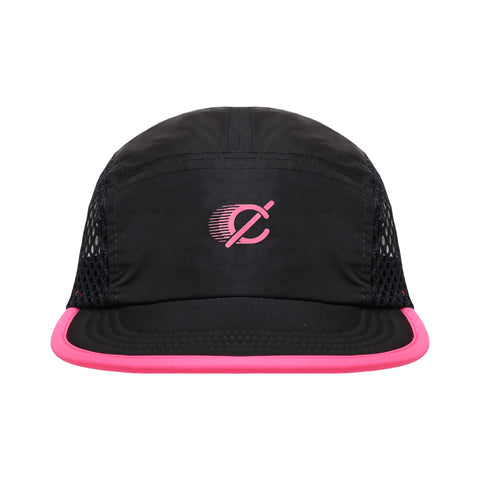 Capslock Mesh Cap 5 Panel Motion Black Pink-Headwear-Capslock-Malaysia-Singapore-Australia-Hong Kong-Philippines-Indonesia-Bigbigplace.com