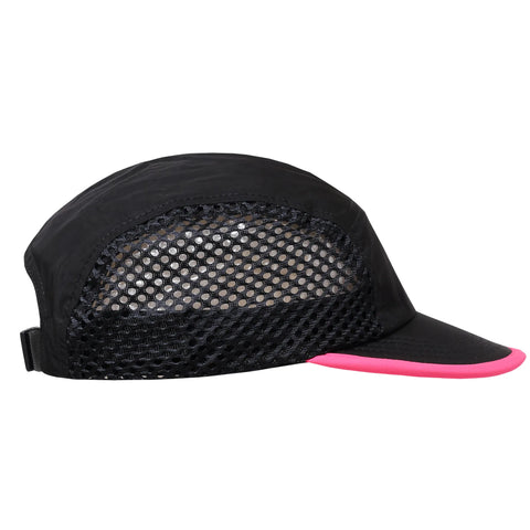 Capslock Mesh Cap 5 Panel Motion Black Pink-Headwear-Capslock-Malaysia-Singapore-Australia-Hong Kong-Philippines-Indonesia-Bigbigplace.com