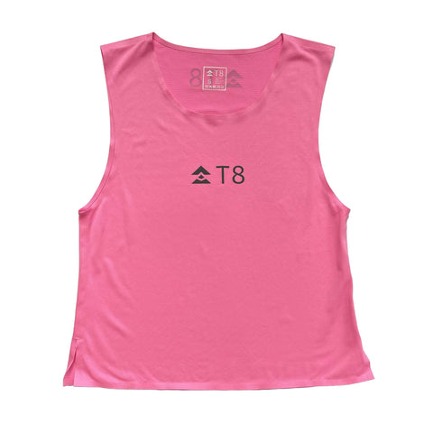 T8 Women's Trail Tank (Pink)-Top-T8 Run-Malaysia-Singapore-Australia-Hong Kong-Philippines-Indonesia-Bigbigplace.com