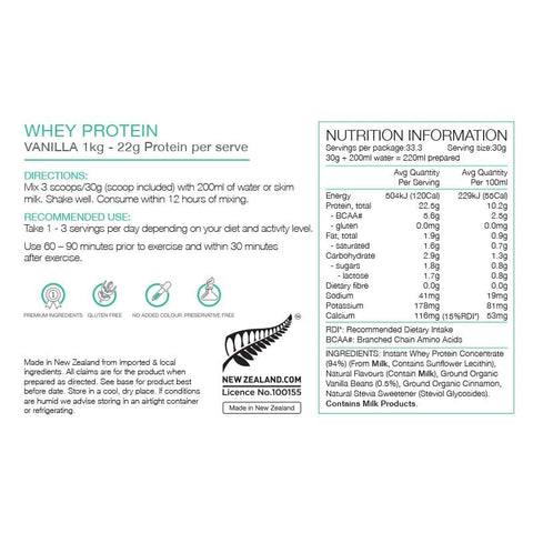 Pure Whey Protein Pouch - 500g/1Kg-Recovery-Pure-Malaysia-Singapore-Australia-Hong Kong-Philippines-Indonesia-Bigbigplace.com