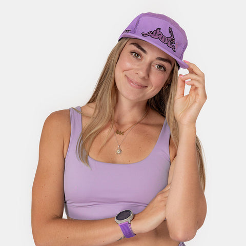 Rnnr Distance Hat - All Luck Purple-Rnnr-Malaysia-Singapore-Australia-Hong Kong-Philippines-Indonesia-Bigbigplace.com