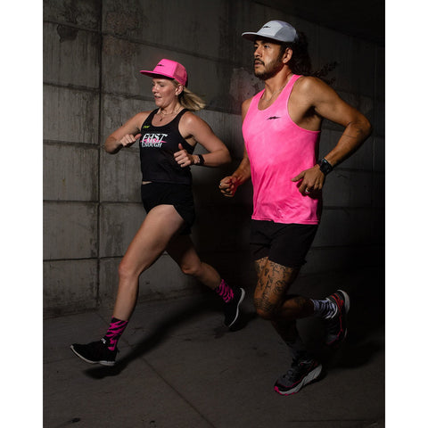 Rnnr Running Trucker Hat - Bolt Pink-Rnnr-Malaysia-Singapore-Australia-Hong Kong-Philippines-Indonesia-Bigbigplace.com