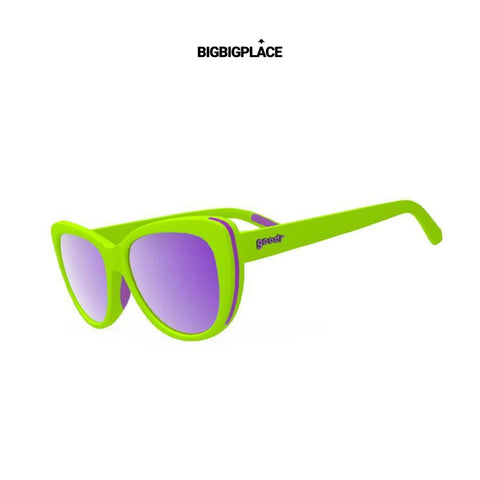 Goodr Runways Sports Sunglasses - Total Lime Piece-The Runways-Goodr-Malaysia-Singapore-Australia-Hong Kong-Philippines-Indonesia-Bigbigplace.com