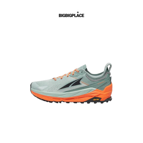 Altra Men's Olympus 5 (Gray/Orange)-Men's Run Trail Shoe-Altra-Malaysia-Singapore-Australia-Hong Kong-Philippines-Indonesia-Bigbigplace.com