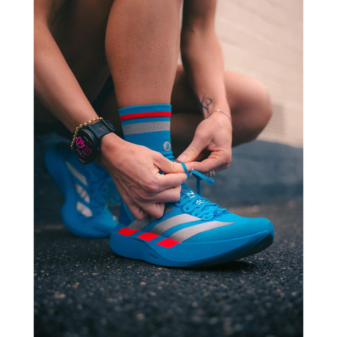 Shyu Racing Sock - Sapphire | Chrome | Red-Socks-SHYU-Malaysia-Singapore-Australia-Hong Kong-Philippines-Indonesia-Bigbigplace.com