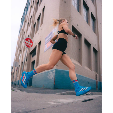 Shyu Racing Sock - Sapphire | Chrome | Red-Socks-SHYU-Malaysia-Singapore-Australia-Hong Kong-Philippines-Indonesia-Bigbigplace.com