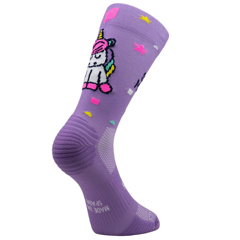 Sporcks Running Socks - Stay Magic Purple-Calcetines de running-Sporcks-Malaysia-Singapore-Australia-Hong Kong-Philippines-Indonesia-Bigbigplace.com