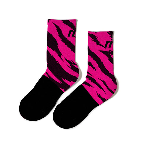Rnnr Marathon Sock - Pink Tiger-Rnnr-Malaysia-Singapore-Australia-Hong Kong-Philippines-Indonesia-Bigbigplace.com