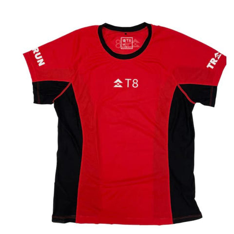 T8 Women's Iced Tee Shirt Red-Running Top-T8 Run-Malaysia-Singapore-Australia-Hong Kong-Philippines-Indonesia-Bigbigplace.com