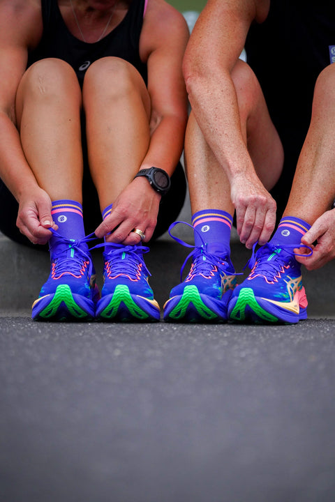 Shyu Racing Sock - Blue | Blush | Apricot-Socks-SHYU-Malaysia-Singapore-Australia-Hong Kong-Philippines-Indonesia-Bigbigplace.com