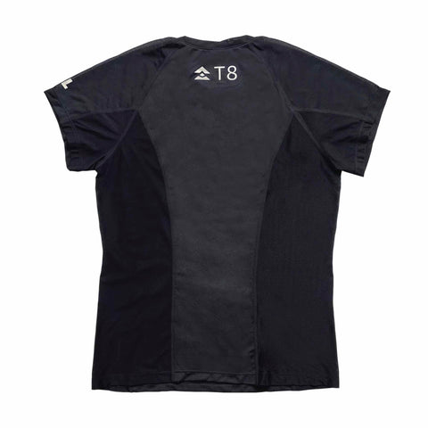T8 Women's Iced Tee Shirt Silver Blue-Running Top-T8 Run-Malaysia-Singapore-Australia-Hong Kong-Philippines-Indonesia-Bigbigplace.com