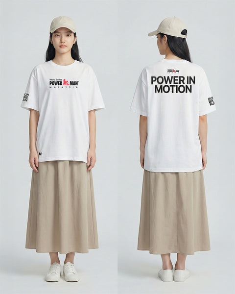 POWERMAN Malaysia 2026 Official Merchandise Tee-Cotton Tee-POWERMAN-Malaysia-Singapore-Australia-Hong Kong-Philippines-Indonesia-Bigbigplace.com