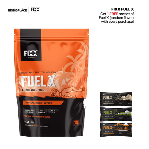 FIXX Fuel X Endurance Fuel (30 Servings)-Electrolytes-Fixx Nutrition-Malaysia-Singapore-Australia-Hong Kong-Philippines-Indonesia-Bigbigplace.com