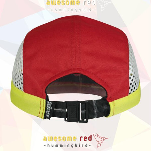 YUP! Hummingbird Collection - Awesome Red-Running Cap-YUP-Malaysia-Singapore-Australia-Hong Kong-Philippines-Indonesia-Bigbigplace.com