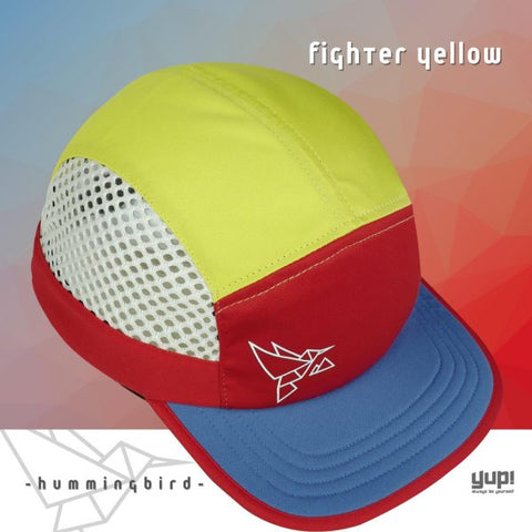 YUP! Hummingbird Collection - Figther Yellow-Running Cap-YUP-Malaysia-Singapore-Australia-Hong Kong-Philippines-Indonesia-Bigbigplace.com