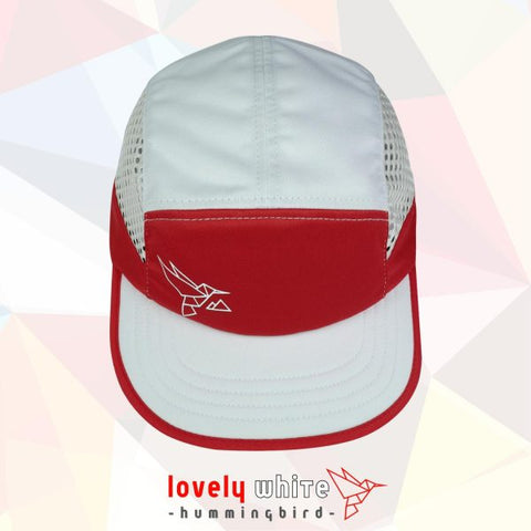 YUP! Hummingbird Collection - Lovely White-Running Cap-YUP-Malaysia-Singapore-Australia-Hong Kong-Philippines-Indonesia-Bigbigplace.com