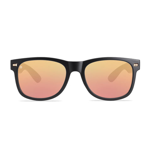 Knockaround Fort Knocks Sunglasses - Matte Black / Rose Gold-Fort Knocks-Knockaround-Malaysia-Singapore-Australia-Hong Kong-Philippines-Indonesia-Bigbigplace.com